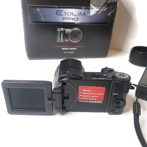 Casio Exilim Pro 5.0 mega pixels 5x zoom mpeg-4 movie EX-P505 camera and video - Picture 3 of 15